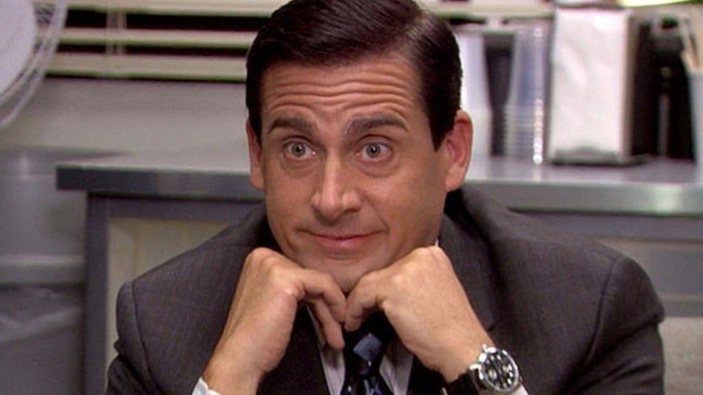 Michael Scott lovely staring at you